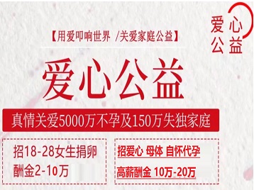 达川捐卵助孕生子 爱心志愿者招募
